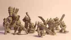 Miniature 25mm dirt bases