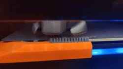 Prusa Core One Nozzle Wiper Remix and Purge Bin