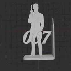 007 Bookend 📚🕶️🔫