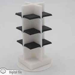 1:12 miniature dollhouse Rotatory library mono/multi-color