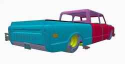 1-25th scale 69 Pro Street Chevy C10