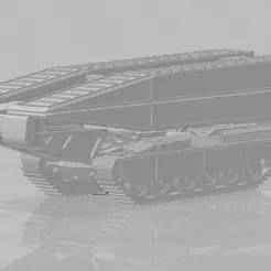 1/285 scale Chieftain AVLB (with separate bridge)
