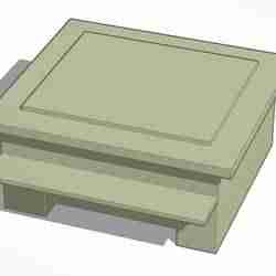 1:400 Building for airport diorama