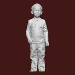 1:43 CHILD STANDING FOR DIORAMA