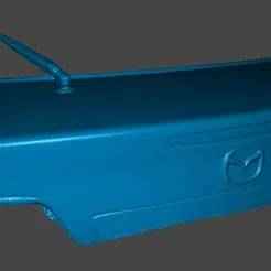 2002 Mazda 6 Sport Rear boot Lid Scan