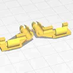 2004 chevy silverado 1500 tailgate rod clip LH RH
