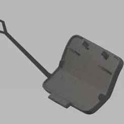 2019-2021 VW JETTA REAR BUMPER COVER TOWING EYE CAP 17A807441