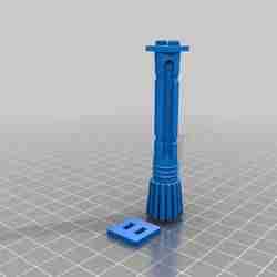 3" cube Sci-fi modular terrain 5 - landing pad