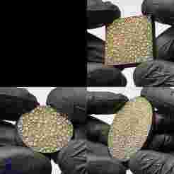 3 in 1 BUNDLE - Gravel 20 texture Bases Set (round, square and rectangle, oval) + thin bases | Perfect For Tabletop Wargames & RPG's