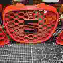 ( 3 YEARS PRINTED SALES LICENSE ) PACK OF FRONT GRILLES FOR SEAT IBIZA 6L / PACK DE REJILLAS DELANTERAS PARA SEAT IBIZA 6L / PACK OF FRONT GRILLES FOR SEAT IBIZA 6L