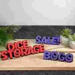 3D Angled Letters, market signs, 3d alphabet, market accessories, nameplate, name,