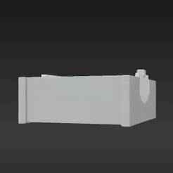 3D Printable Drawer Label – Textured Surface with Rounded Corners