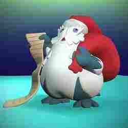 Abomasnow Santa Claus Pokemon