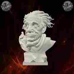 Albert Einstein Bust Sculpture – SoliDRawinGs SG922