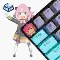 Anya Forger - Spy x Family keycap for Mechanical Keyboard with Cherry MX Stem