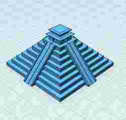 Aztec pyramid