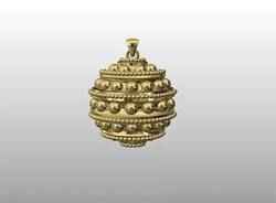 Beaded Orb Pendant
