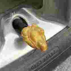 Buddha Schrader Valve Cap