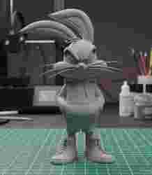 Bugs Bunny Streetwear - 3D Printable STL- pre-supported