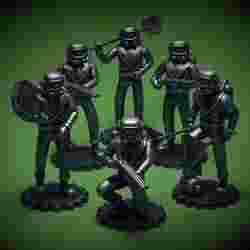 Bundle - Lethal Company - Employees with weapons - Figures