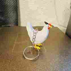 Chicken key ring