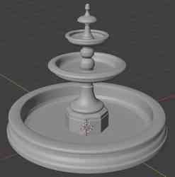 City fountain