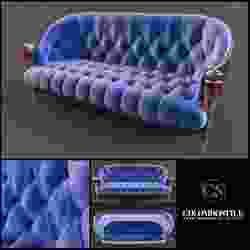 classic sofa furniture for models