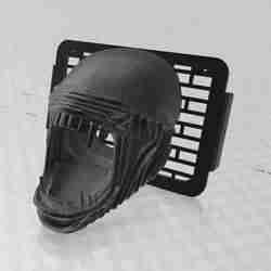 cover snorkel grill 4x4 3d alien head xenomorph