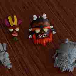 Crash Bandicoot Masks