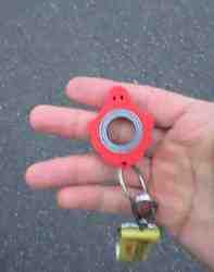 Cute Ghost Keychain Spinner