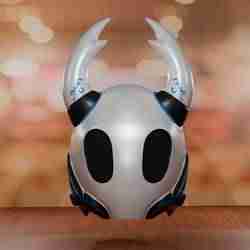 CyberKnight  Hollow Knight Cyberpunk Helmet