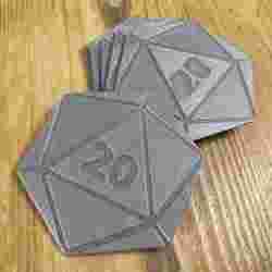 D20 Coasters
