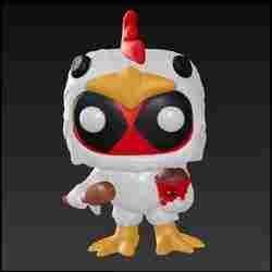 Deadpool con pollo funko pop
