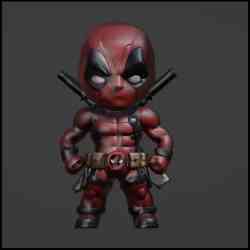 Deadpool estilo chibi