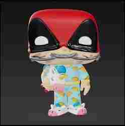 Deadpool sin mascara para dormir funko pop