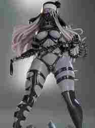 Do S Inspired Demon Mistress  3D Print Fanart Statue