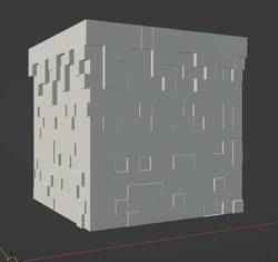 earth and stone block for minecraft diorama