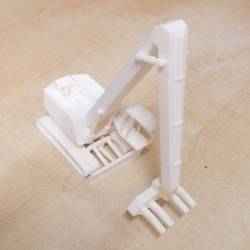 Excavator (with pallet forks)