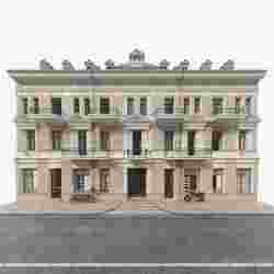 Facade Mansion the palace