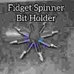 Fidget Spinner Bit Holder – 8-in-1 Tool Spinner