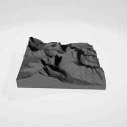 🗻Fitz Roy and Cerro Torre (Argentina/Chile) 3D Map