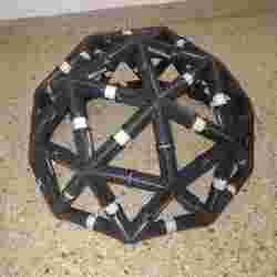 Frequency 2 Geodesic dome hubs conectors