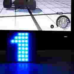 gear indicator sim racing matrix WS2812 RGB 64 LEDs