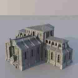 Grand Library 28 MM Tabletop Terrain