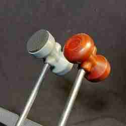 Hammer Kick Drum Beater, Reversible, for 1/4". Set of 2