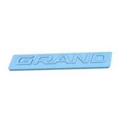 Hyundai Grand 3D Printable Hyundai emblem - Decorative logo for car - Customized badge for tuning, spare parts or automotive restoration