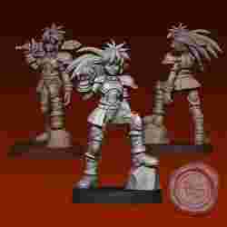 Ihrie - Ruin Explorers - 32mm Miniature