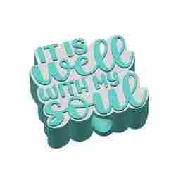 It Is Well With My Soul Straw Topper 2 sizes 3MF File included