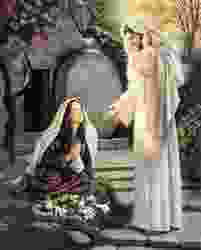 Jesus Appears to Mary Magdalene relief and bas relief