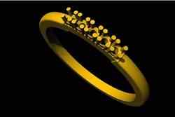 ladies stone ring 3dm file